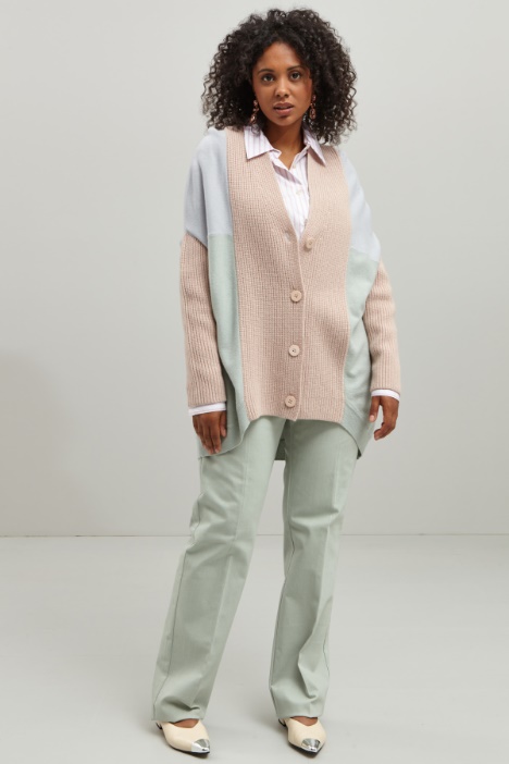 Cardigan in lana e cashmere - Fashion Market