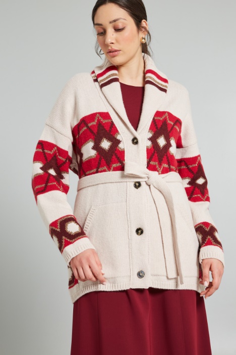 Cardigan in misto lana - Fashion Market