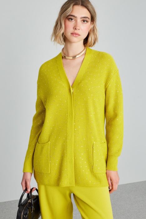 Cardigan in misto lana - Fashion Market