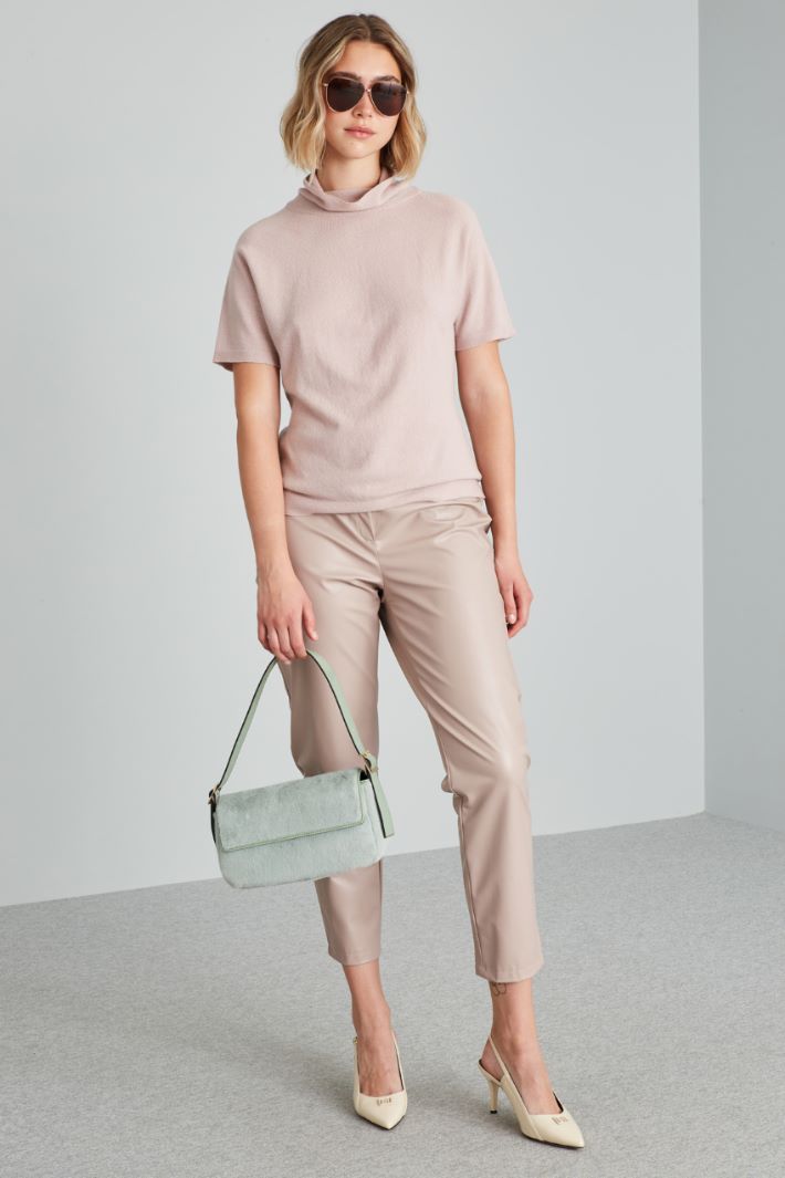 Maglia a mezze maniche - ROSA POLVERE - Fashion Market