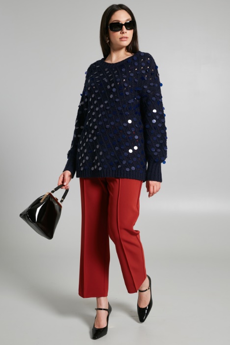 Maglia con maxi paillettes - Fashion Market