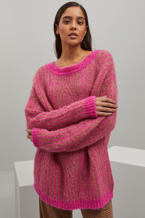 Maglia in alpaca e mohair - Fashion Market