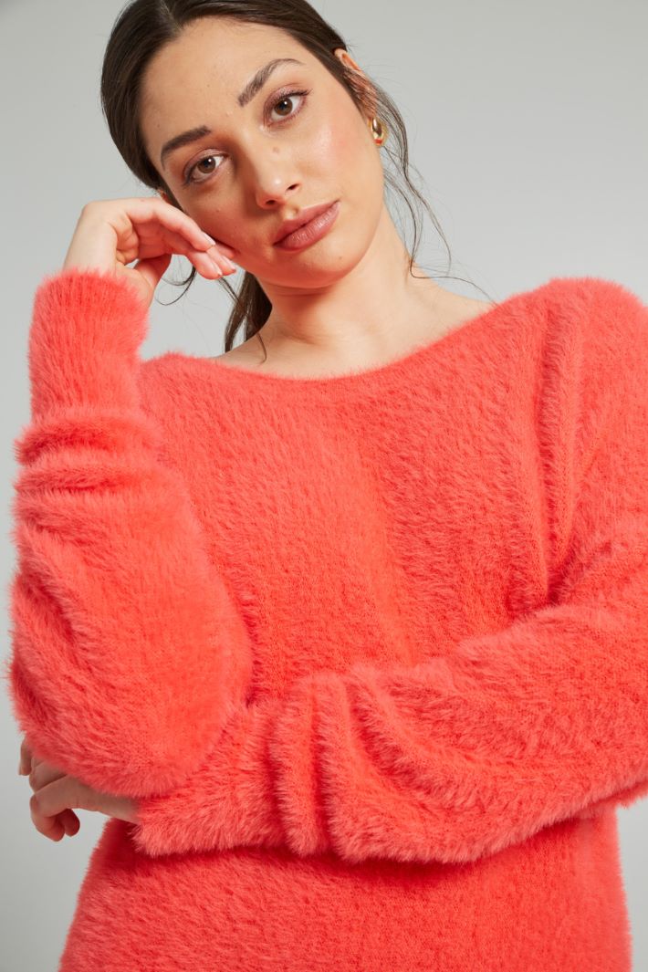 Maglia in filato garzato - CORALLO - Fashion Market - 3