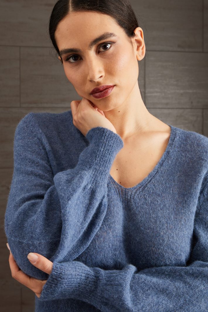 Maglia in alpaca e lana - AVIO - Fashion Market - 3
