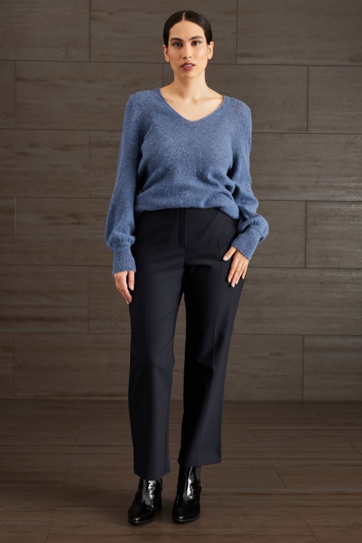 Maglia in alpaca e lana - AVIO - Fashion Market