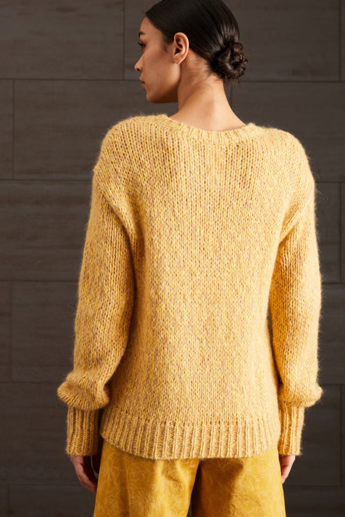 Maglia in mohair - SENAPE - Fashion Market - 4