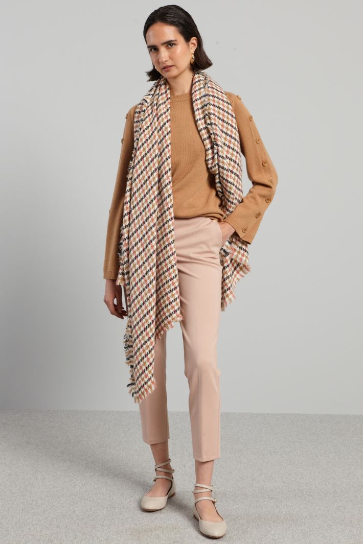 Maglia con bottoni - CAMMELLO - Fashion Market
