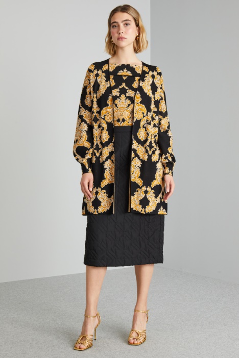 Maglia off shoulder in viscosa - Fashion Market