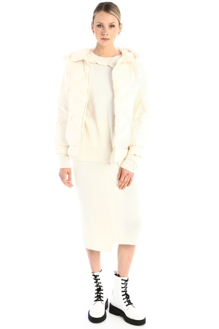Maglia con motivo a volant - PANNA - Fashion Market - 3