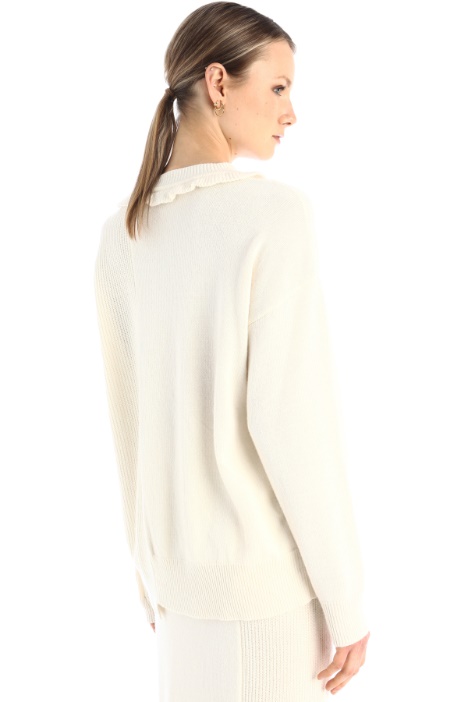 Maglia con motivo a volant - Fashion Market