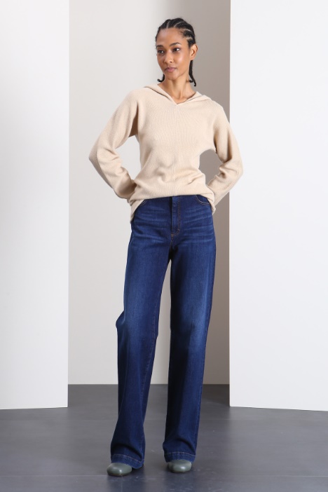 Maglia con cappuccio - Fashion Market