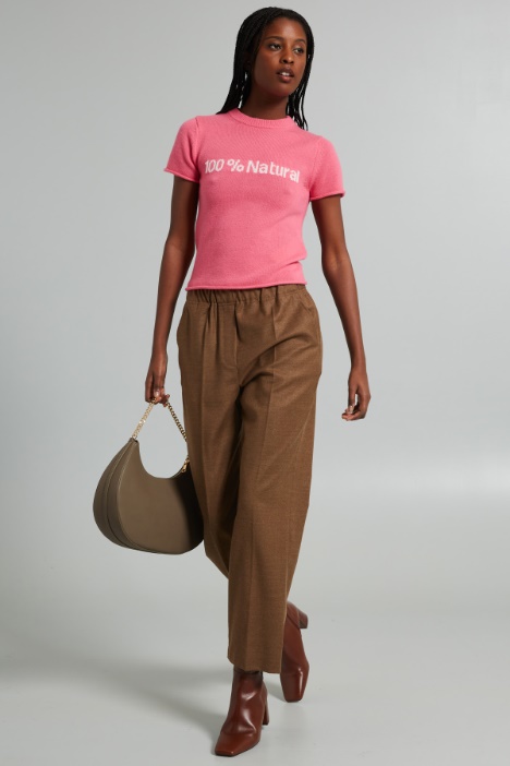 Maglia aderente a maniche corte - Fashion Market