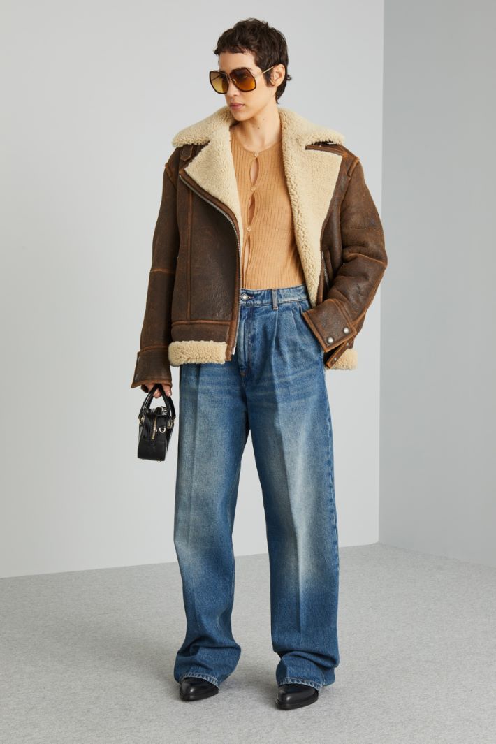 Body leggero con bottoni - CAMMELLO - Fashion Market