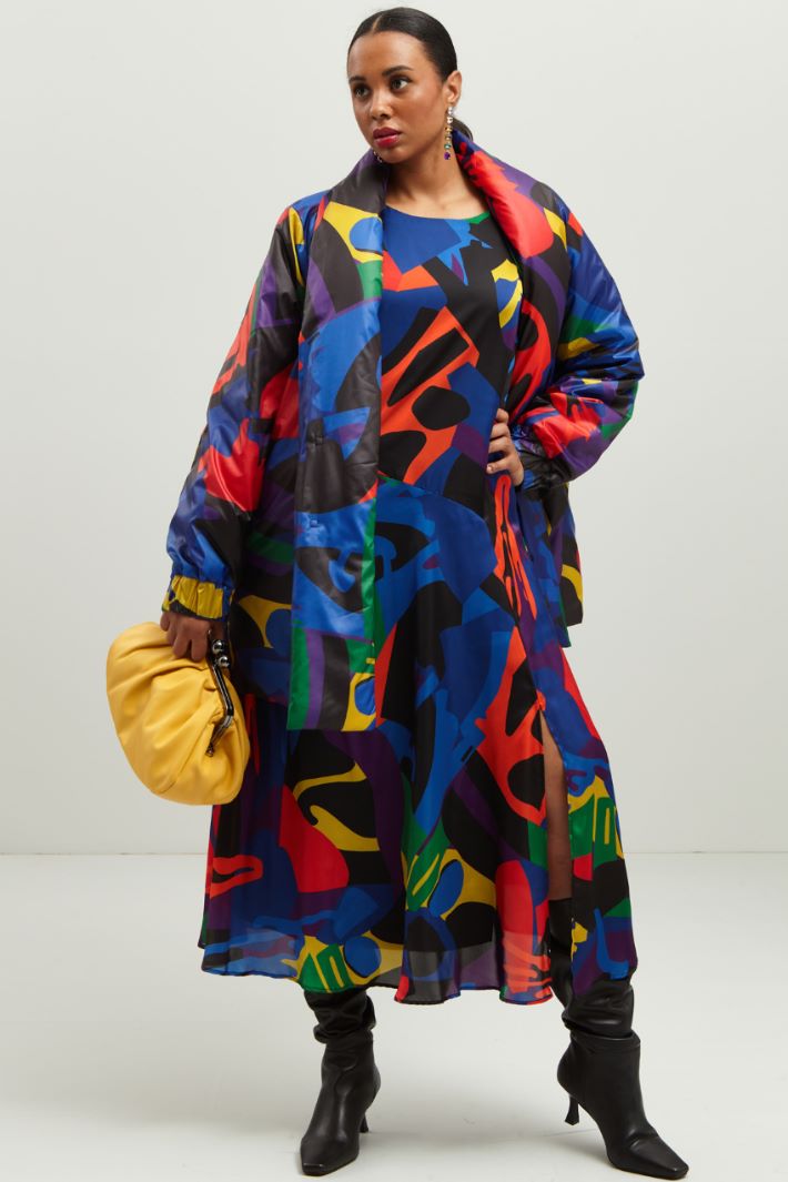 Imbottito stampato - BLU ROSSO GIALLO - Fashion Market