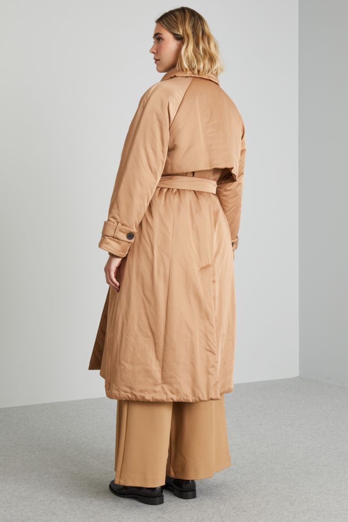 Imbottito lungo in duchesse - CAMMELLO - Fashion Market - 4
