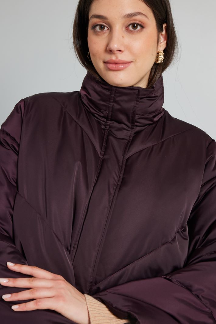 Imbottito con collo in pelo - VINACCIA - Fashion Market - 3