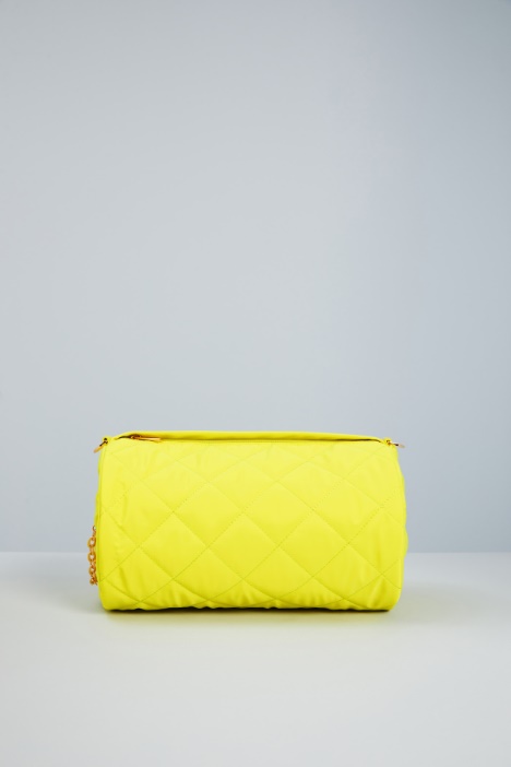 Borsa a cilindro in raso - Fashion Market