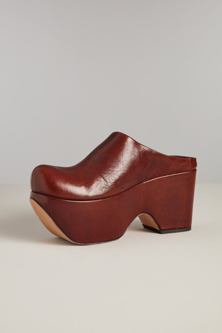 Sabot in pelle - CUOIO - Fashion Market - 3