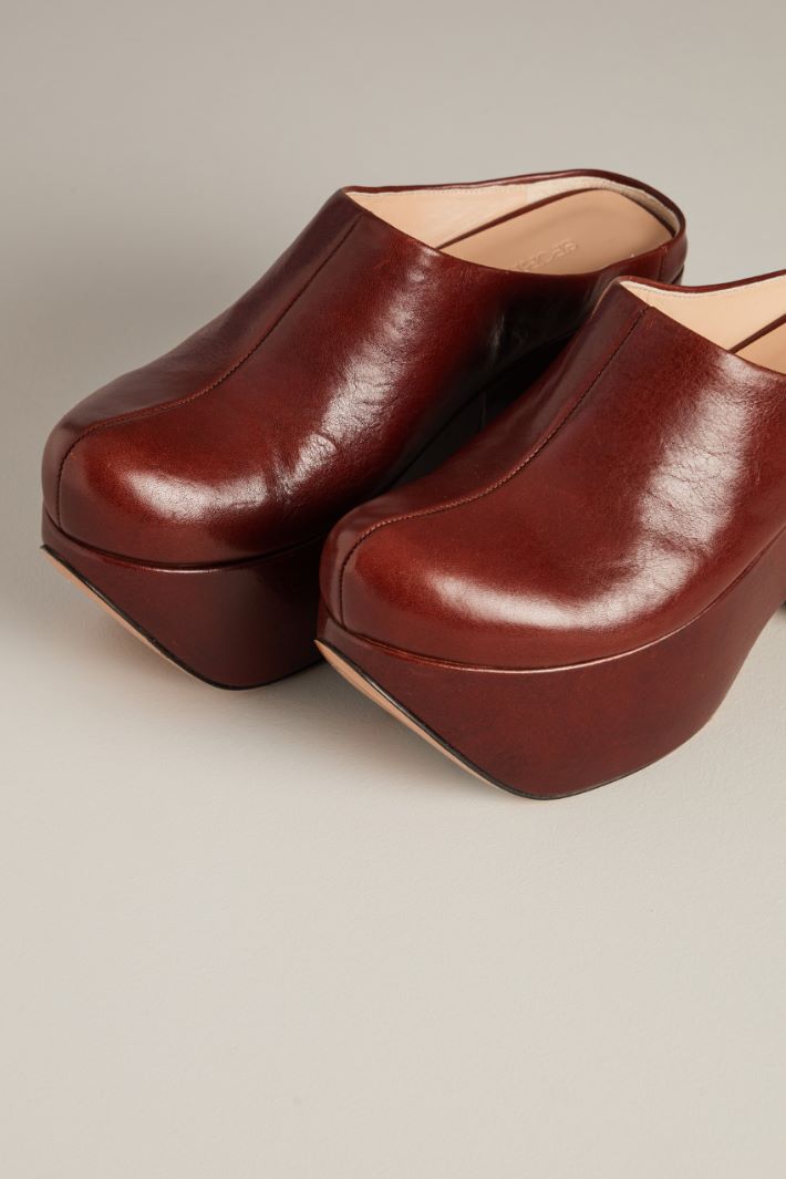 Sabot in pelle - CUOIO - Fashion Market - 4
