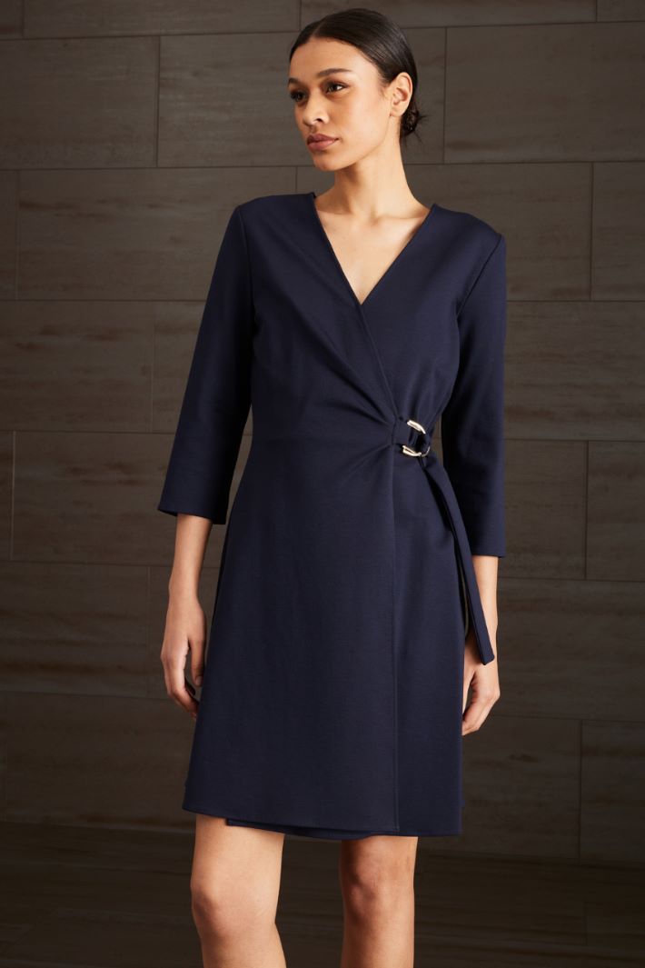 Abito in jersey - BLU SCURO - Fashion Market - 2