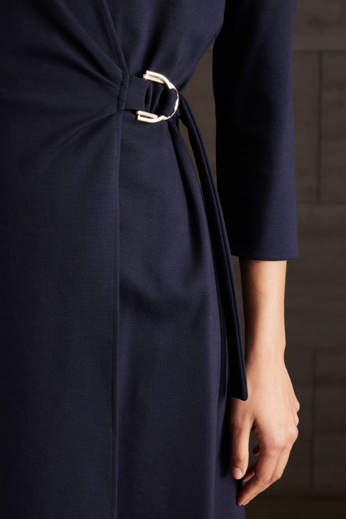 Abito in jersey - BLU SCURO - Fashion Market - 3
