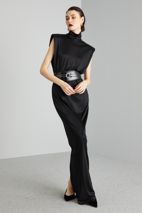 Abito con spalline in jersey - Fashion Market