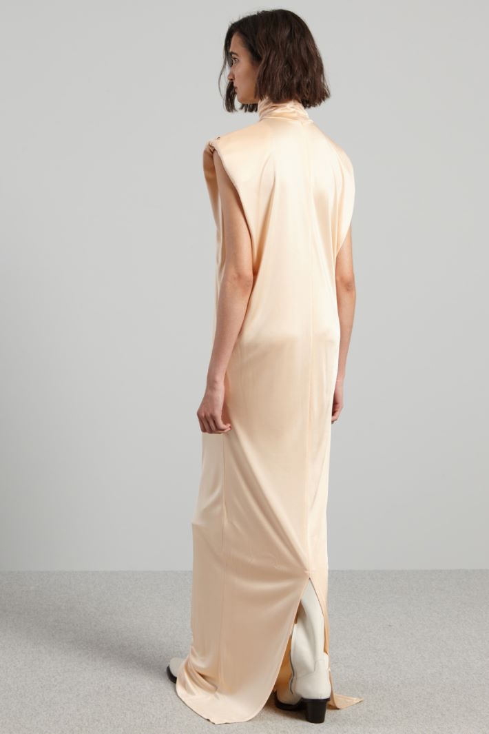 Abito con spalline in jersey - ROSA CIPRIA - Fashion Market - 4