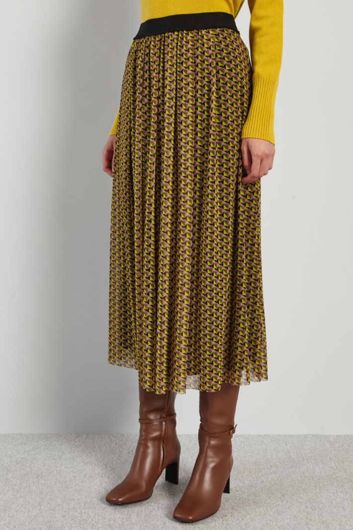 Gonna in tulle - ROSA GIALLO NERO - Fashion Market - 2