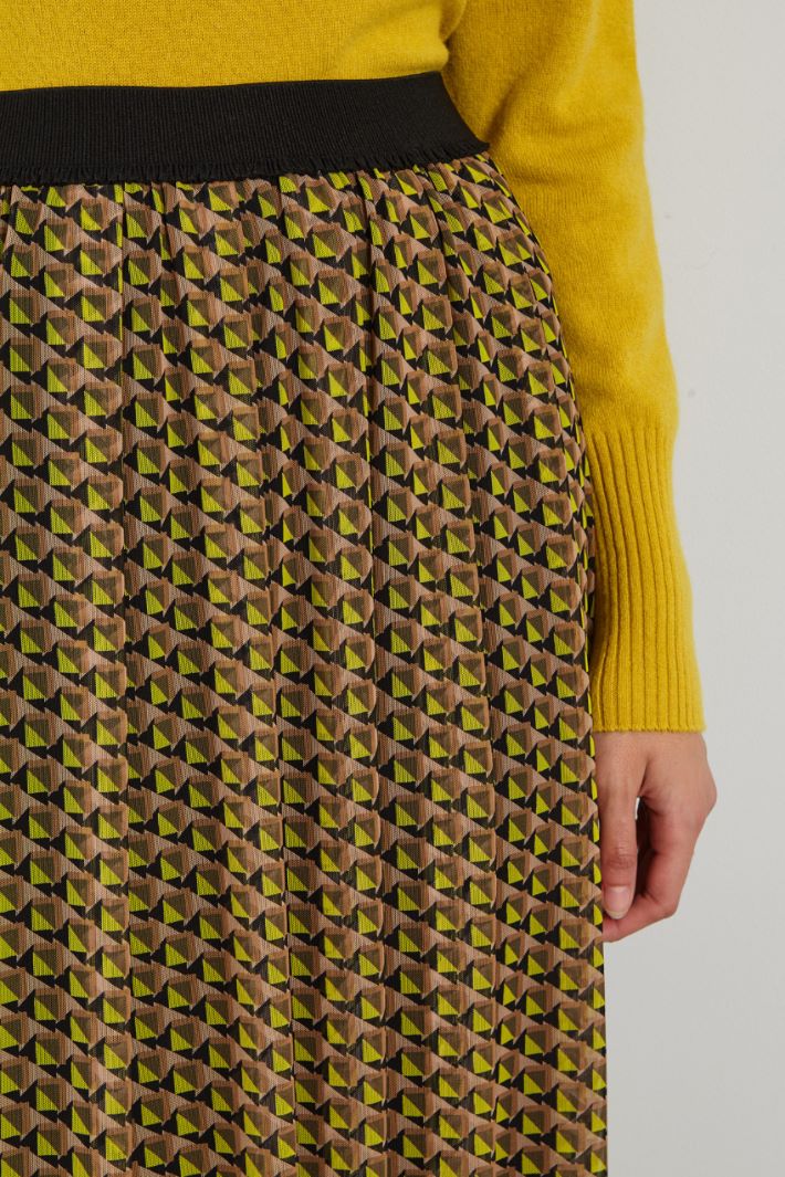 Gonna in tulle - ROSA GIALLO NERO - Fashion Market - 3