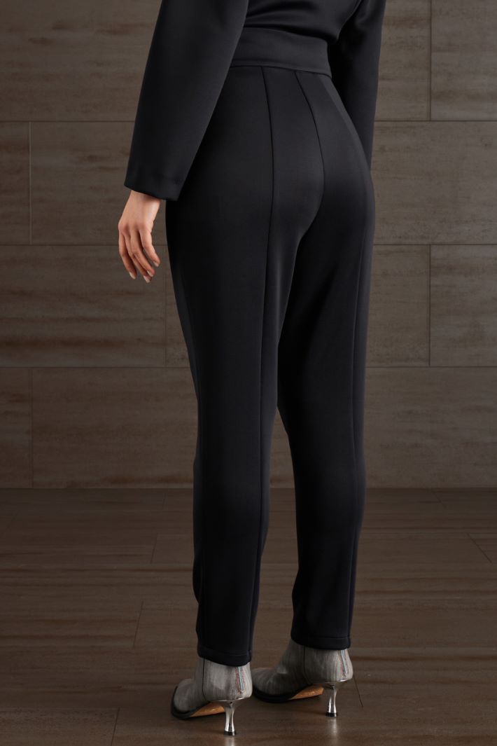 Pantaloni a sigaretta - NERO - Fashion Market - 4