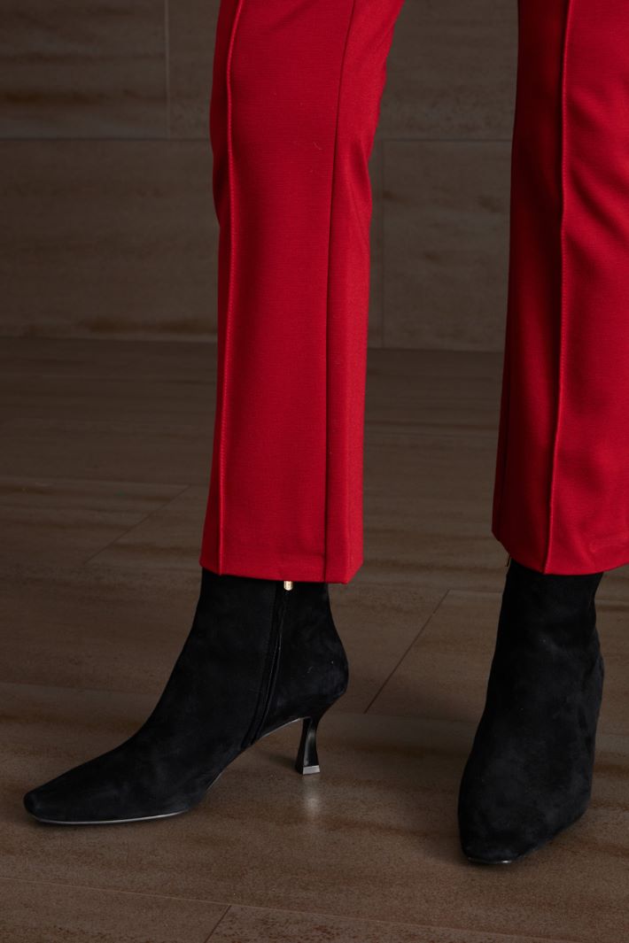Pantaloni in jersey - ROSSO CILIEGIA - Fashion Market - 3