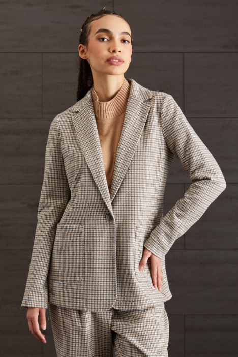Blazer in jersey  - Fashion Market