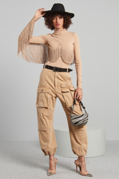 Top con frange lunghe - Fashion Market