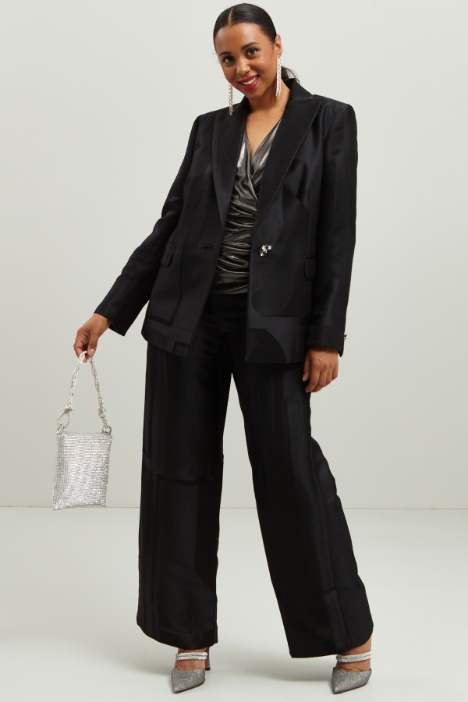 Top laminato con drappeggio - Fashion Market
