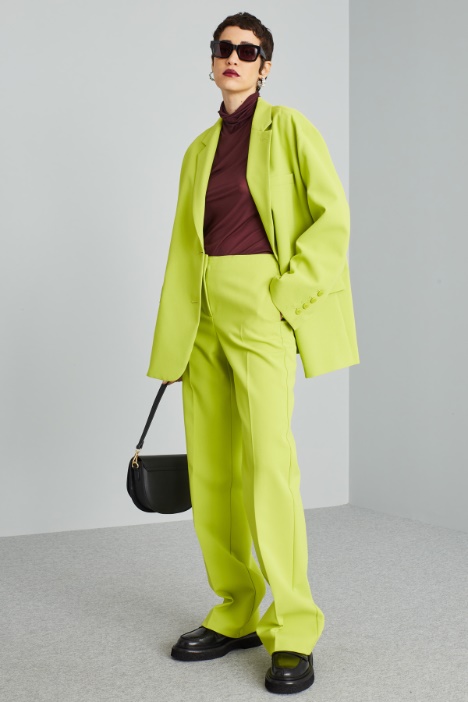 Blazer over in cady pesante - Fashion Market