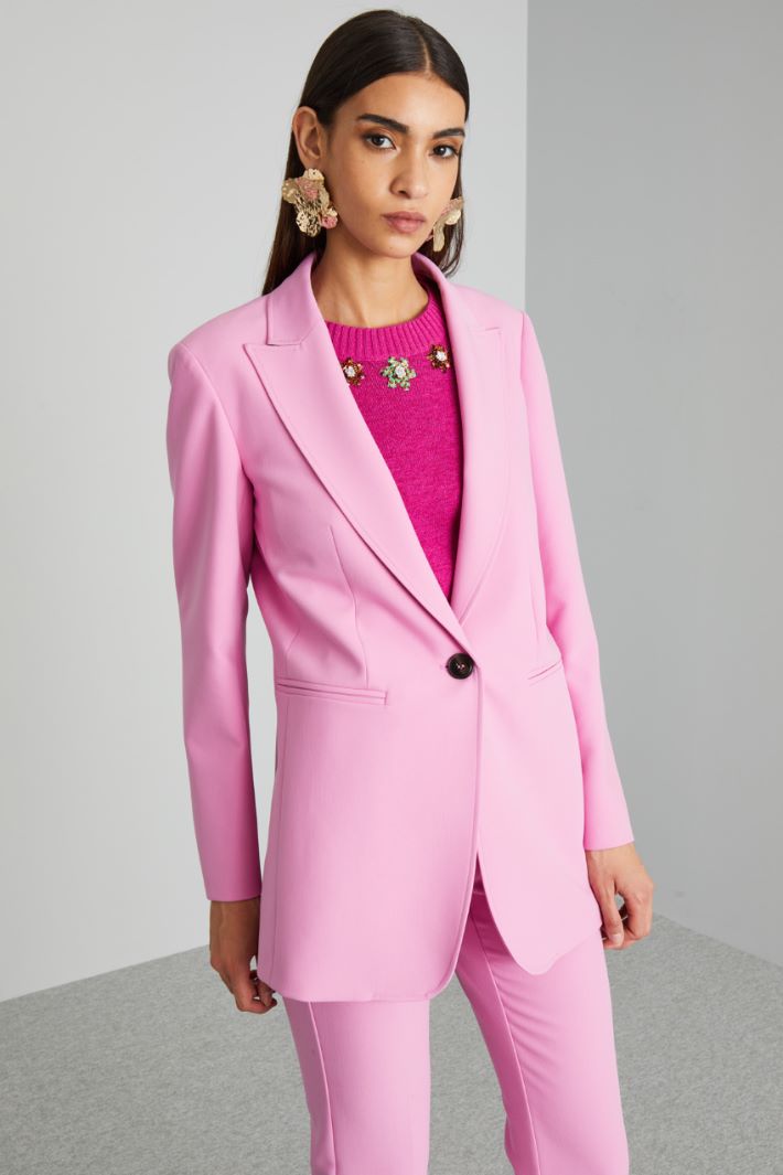 Blazer in tela doppia - ROSA - Fashion Market - 2
