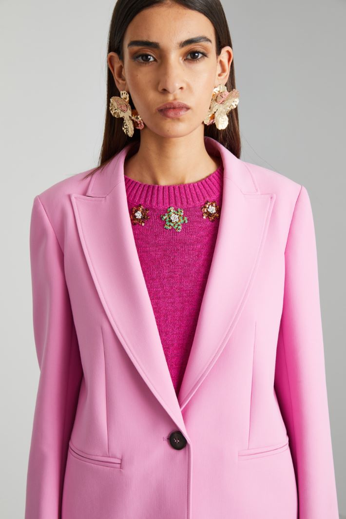 Blazer in tela doppia - ROSA - Fashion Market - 3