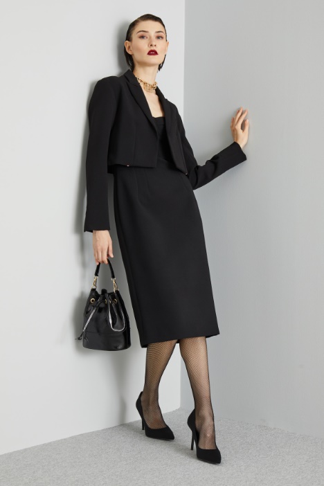 Spencer in cady pesante - Fashion Market