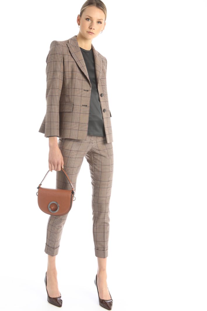 Blazer in misto lana - BEIGE MARRONE - Fashion Market - 4