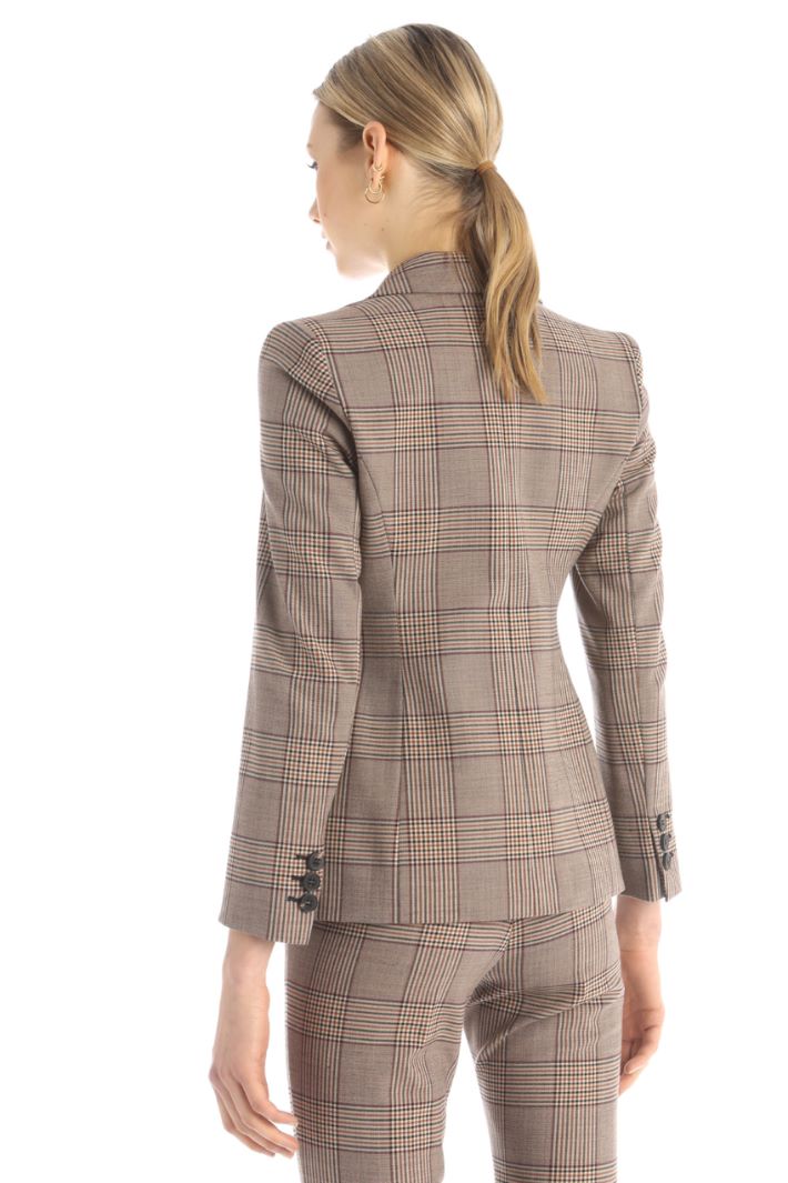 Blazer in misto lana - BEIGE MARRONE - Fashion Market - 2