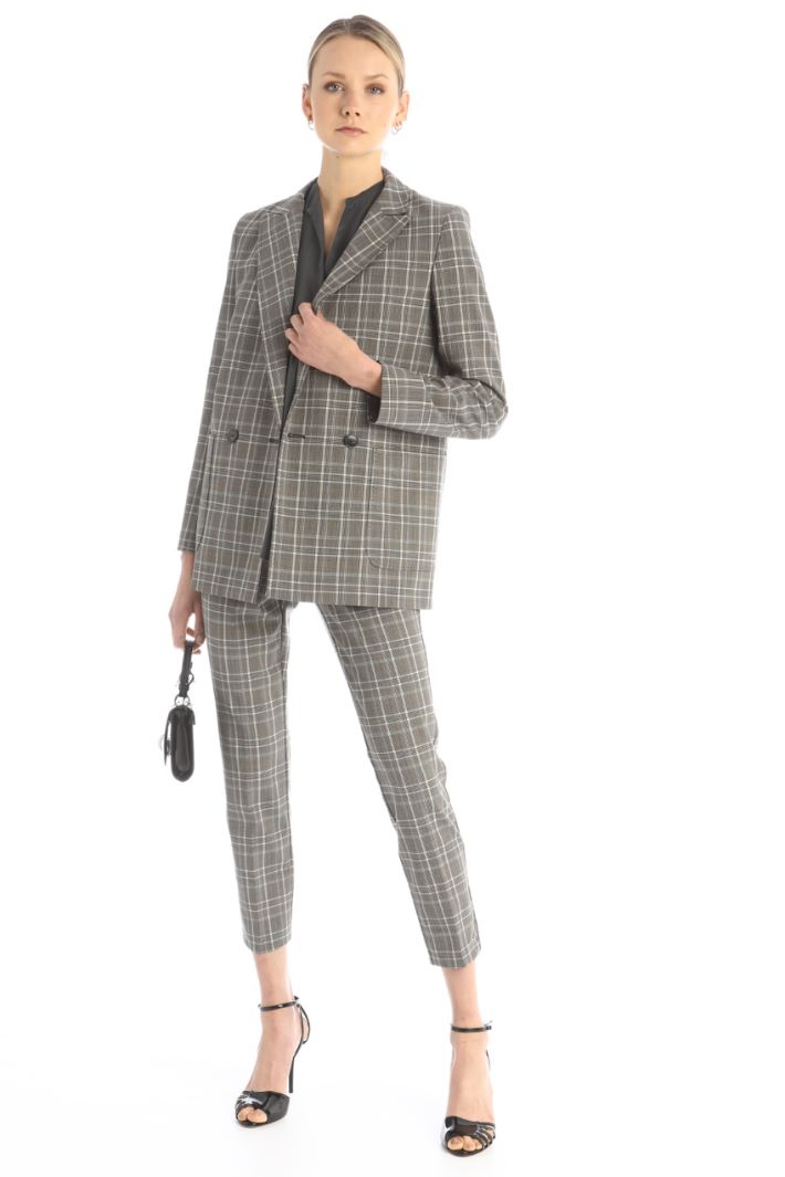 Blazer tinto filo - GRIGIO - Fashion Market - 4