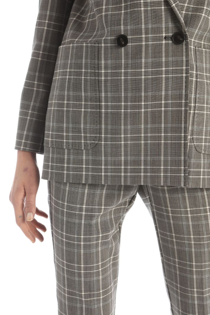 Blazer tinto filo - GRIGIO - Fashion Market - 3