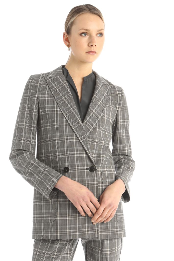 Blazer tinto filo - GRIGIO - Fashion Market