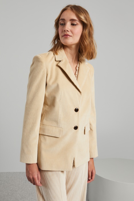 Blazer in velluto a coste - Fashion Market