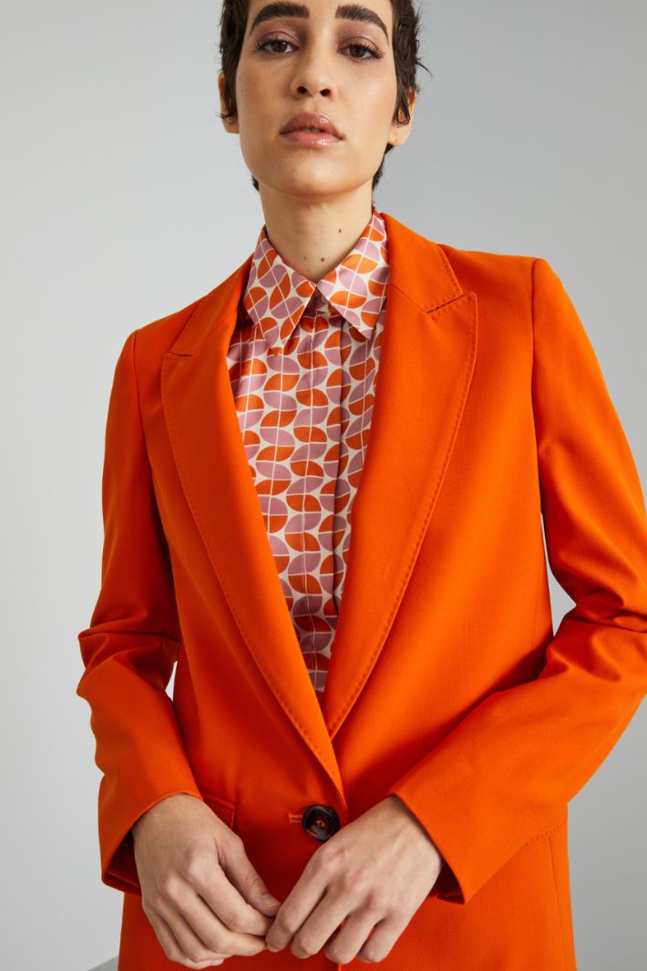 Blazer  rifinito a puntino - ARANCIONE ZUCCA - Fashion Market - 3