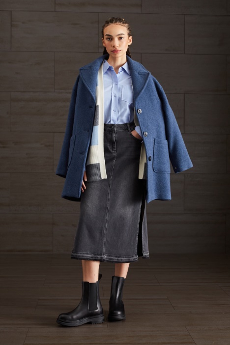 Cappotto in panno di lana - Fashion Market