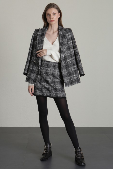 Minigonna in tweed - Fashion Market