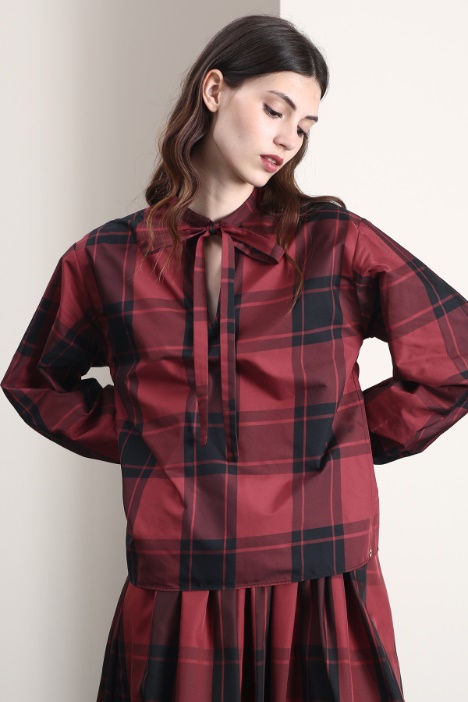 Blusa in taffetà - Fashion Market
