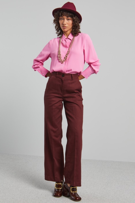 Camicia in crépe de chine - Fashion Market
