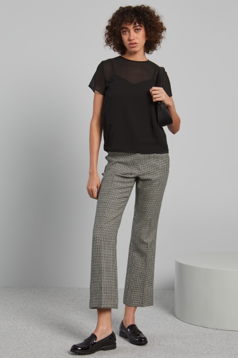 T-shirt in georgette - Fashion Market